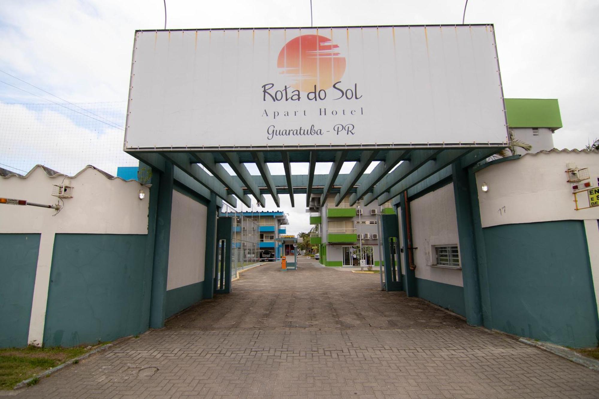 Rota Do Sol Apart Hotel Guaratuba Exterior photo